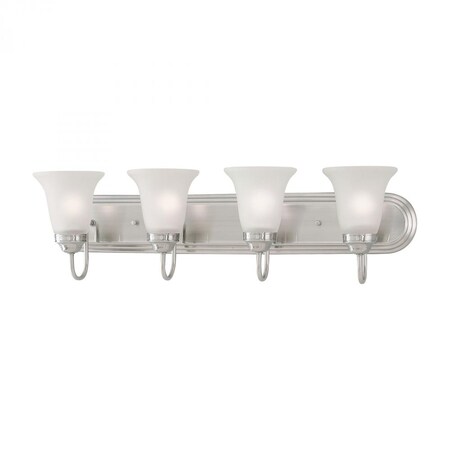 Thomas Whitmore 4-Light Bath Bar in Satin Pewter SL710441